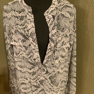 “Snakeskin” blouse